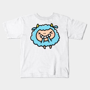 Blue sheep Kids T-Shirt